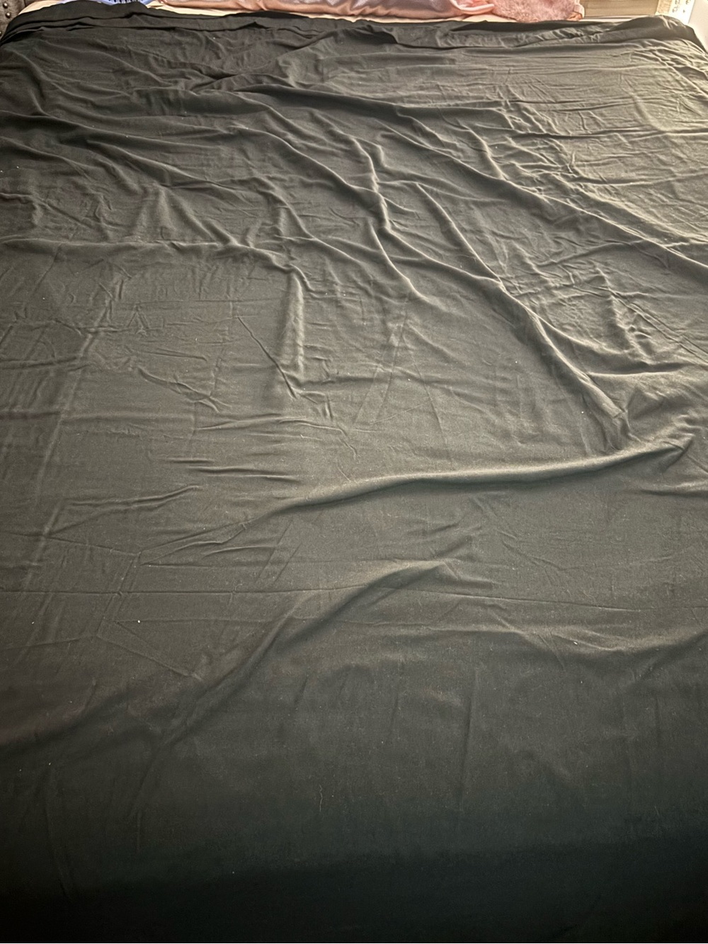 Black Solid Bed Sheet - Classic Home Bedding